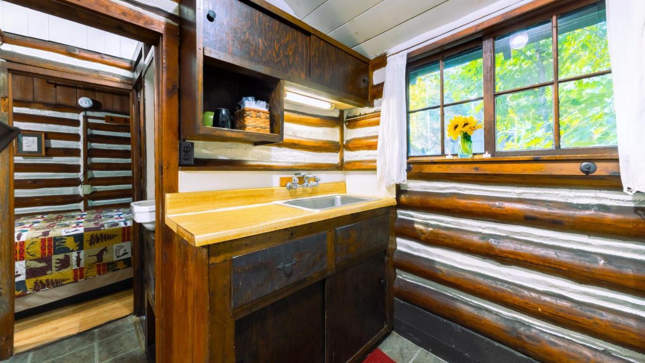 Log Cabin Motor Court Asheville Eksteriør billede