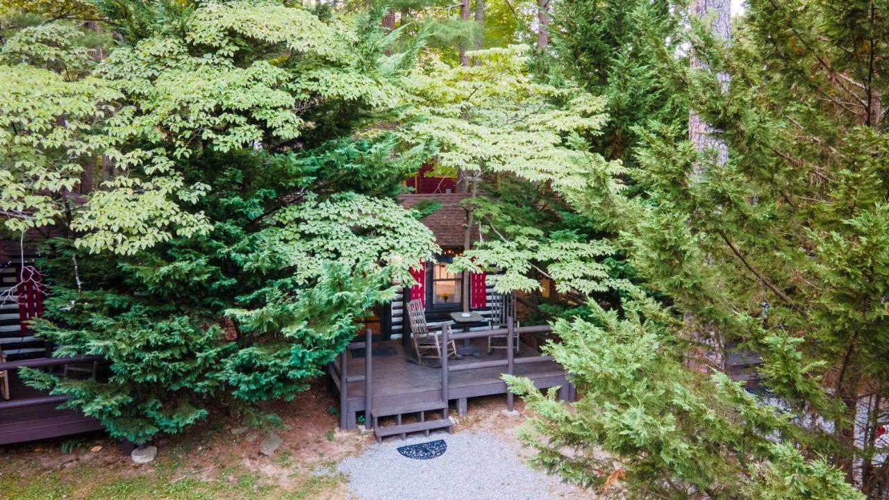 Log Cabin Motor Court Asheville Eksteriør billede